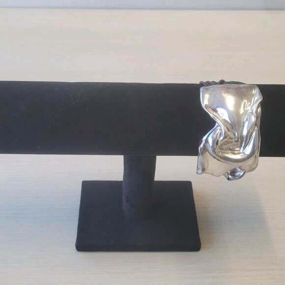 Paz Creations PZ 925 Israel Sterling Silver Bracelet Magnetic - Picture 3 of 3